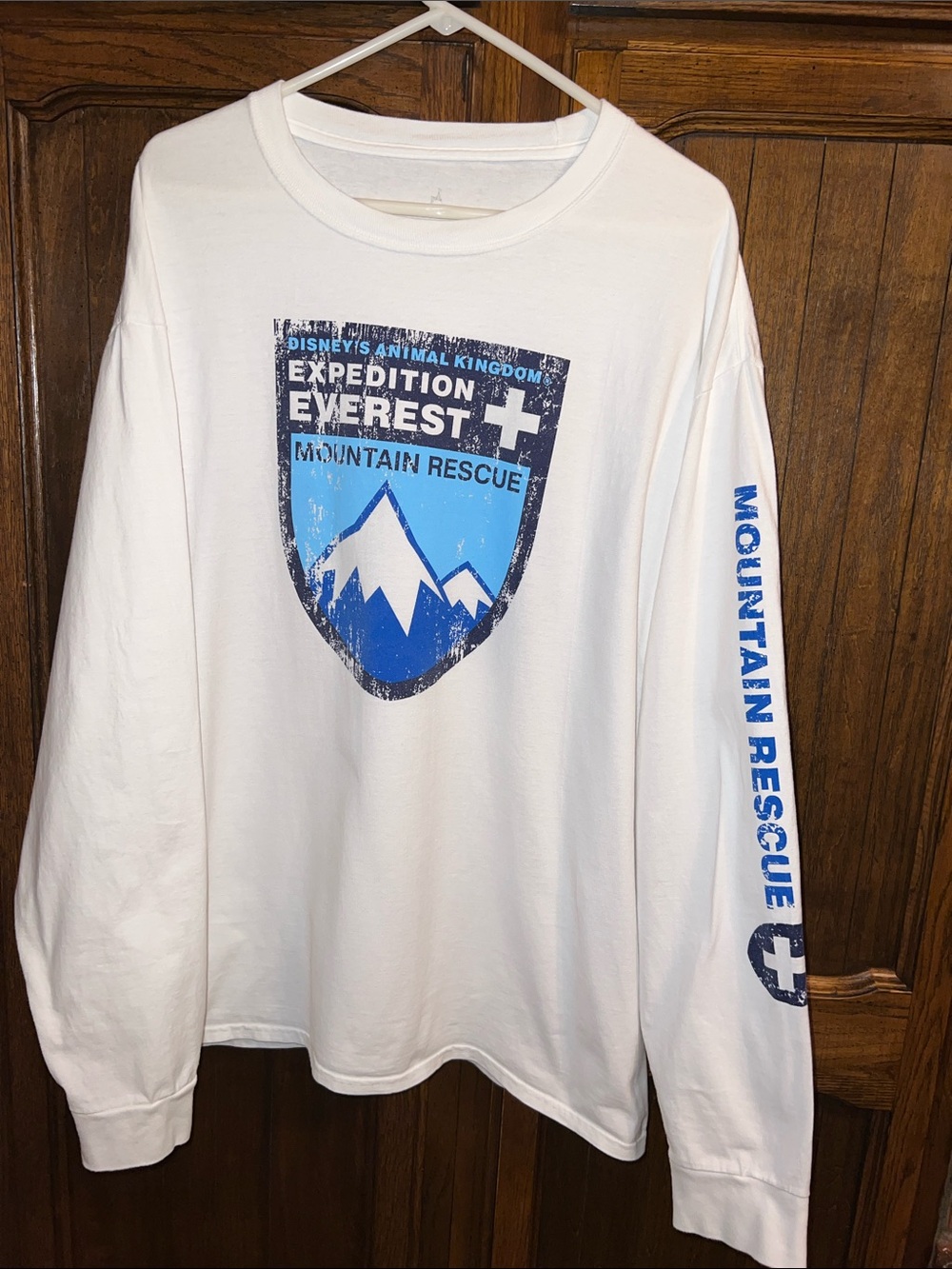Disneyland Animal Kingdom Expedition Everest Mountain Rescue Long Sleeve Shirt